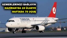 THY, Haziran, Temmuz ve Ağustosu kapsayan uçuş planlama taslağı hazırladı.