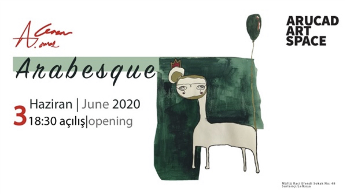 “Arabesque” sergisi Lefkoşa Art Space’te