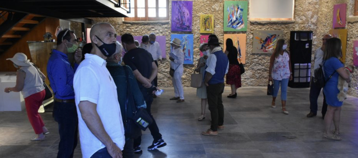 ‘Sanatta Pandemi’’ isimli sergi Girne’de açıldı