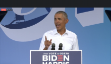Obama’dan  Biden’a destek