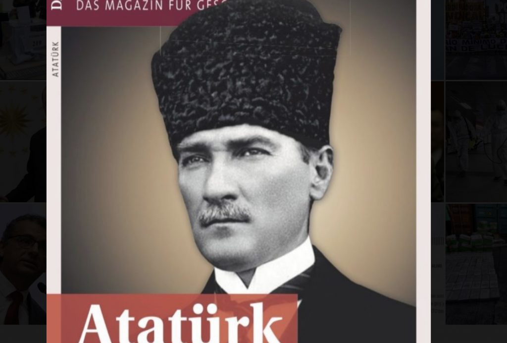Ünlü Alman dergisi ‘Damals’, Atatürk’ü kapağına taşıdı