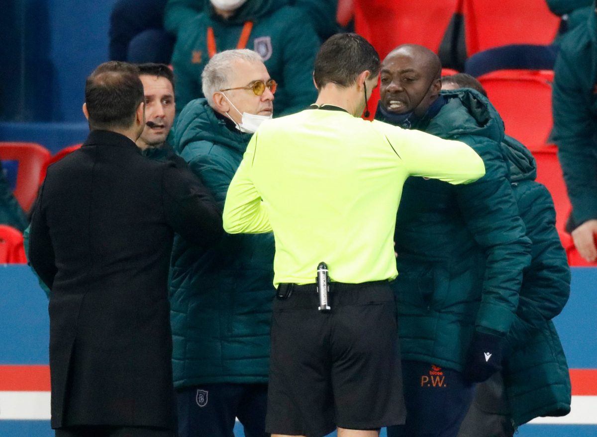 PSG – Başakşehir Maçında Pierre Webo’ya Irkçı Söylem: Başakşehir sahayı terketti, maç ertelendi!