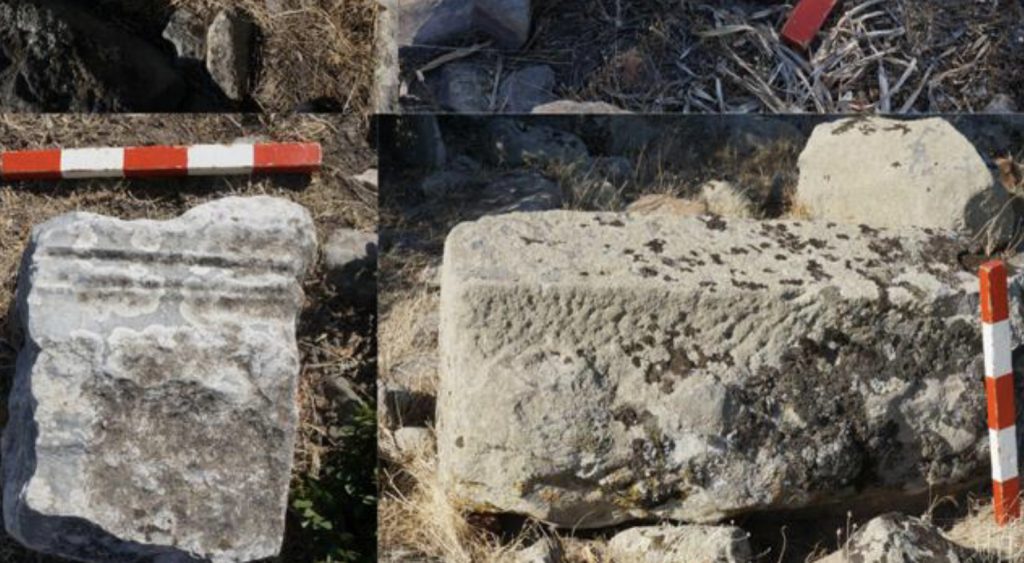 Urla’da 2 bin 500 yıllık Afrodit Tapınağı kalıntıları bulundu