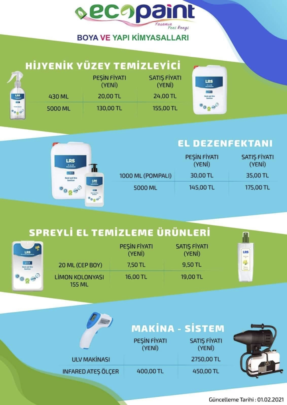 Ecopaint Boya ve Yapı Kimyasalları