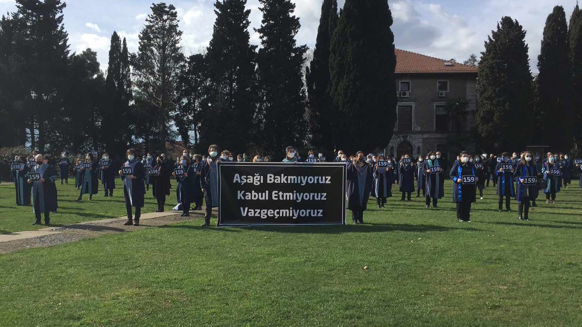 Boğaziçi Üniversitesi’nde gözaltılar 159’a yükseldi