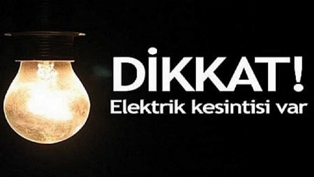 Girne’de bazı bölgelerde yarın elektrik kesintisi olacak