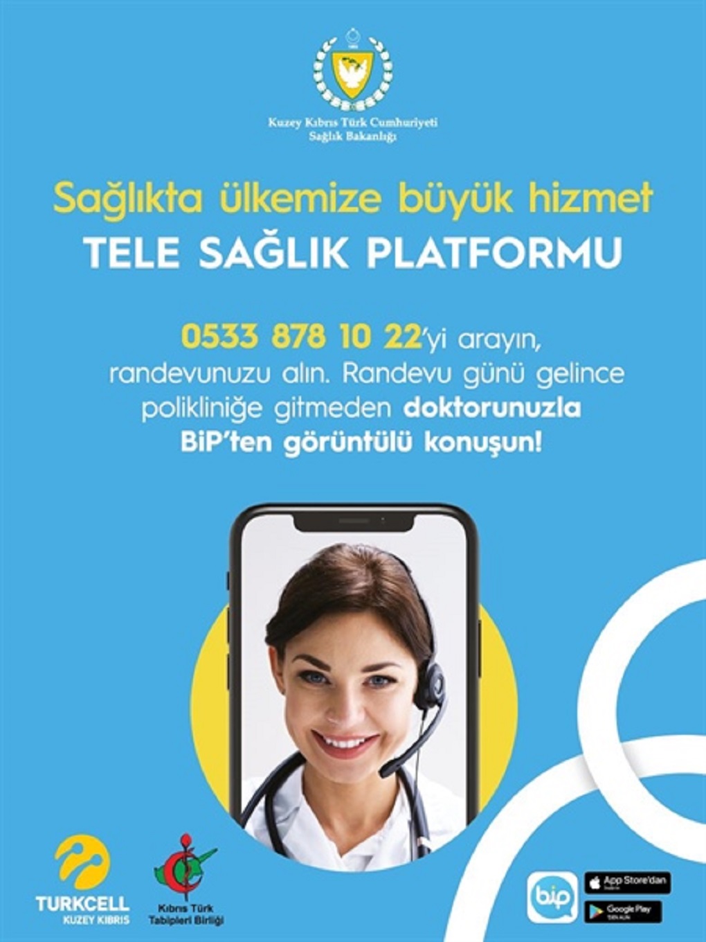 Koronavirüs sürecinde “Tele Sağlık Platformu” hayata geçirildi
