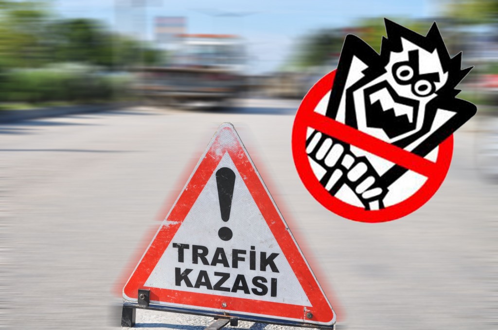 Direksiyon hakimiyetini kaybetti takla attı