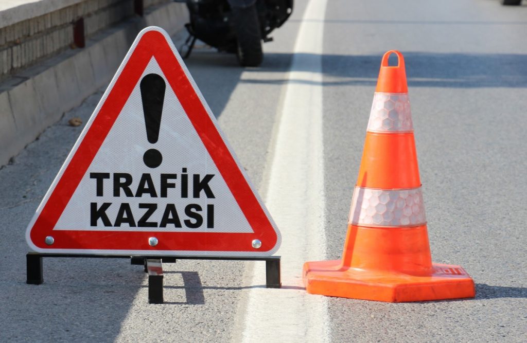 Tatlısu-Kaplıca Anayolu’nda feci kaza!