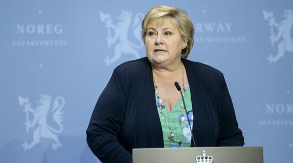 Norveç’te Kovid-19 kısıtlamalarını ihlal eden Başbakan Solberg hakkında soruşturma başlatıldı