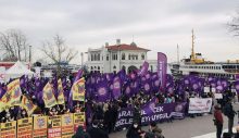İstanbul Sözleşmesi’nin feshedilmesine karşı eylem