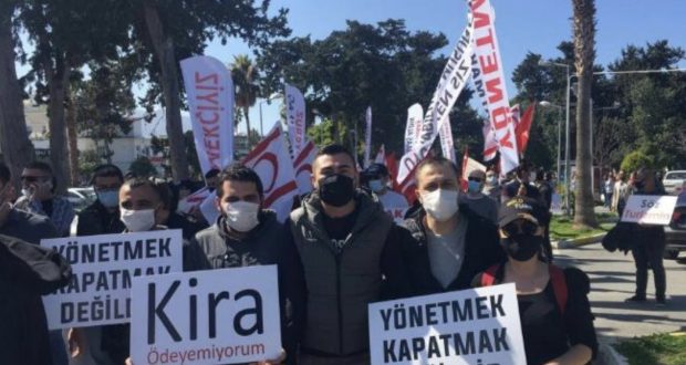 Turizimciler sokaklara döküldü !