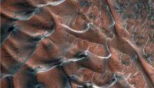 NASA, Mars’taki buzlu kum tepelerinin fotoğrafını yayımladı