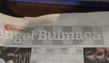 Türkiye Gazetesi’nden Garip Bulmaca