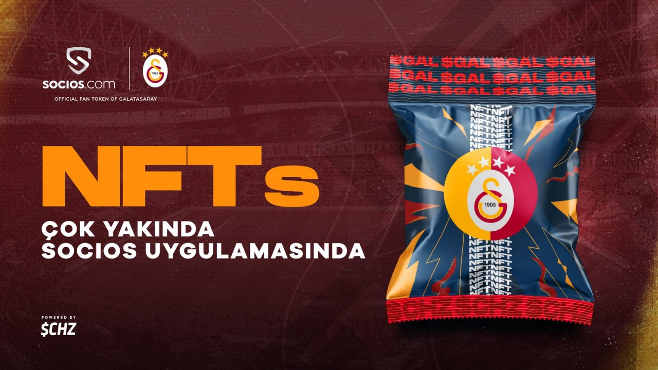 Galatasaray NFT’leri Çok Yakında Socios Uygulaması ile Geliyor!