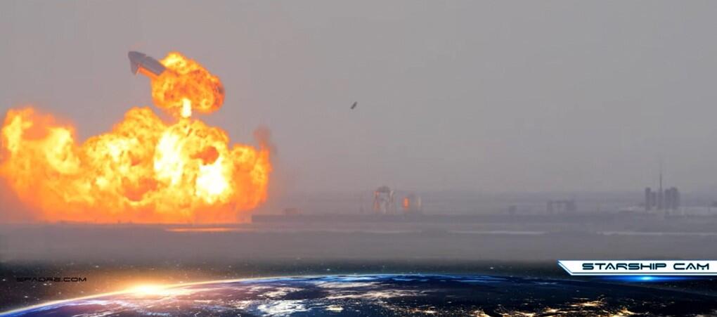 SpaceX’in Starship’i deneme uçuşunda infilak etti