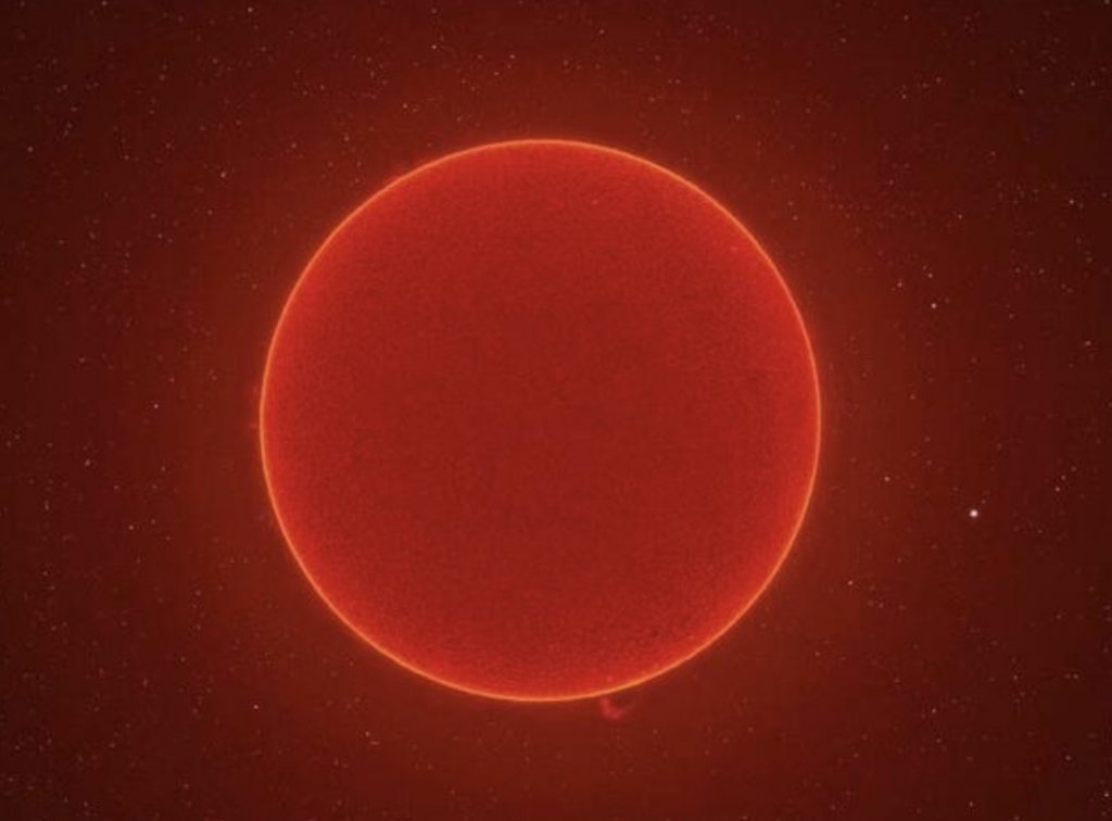 ABD’li fotoğrafçı McCarthy, Güneş’in 230 megapiksel fotoğrafını oluşturdu