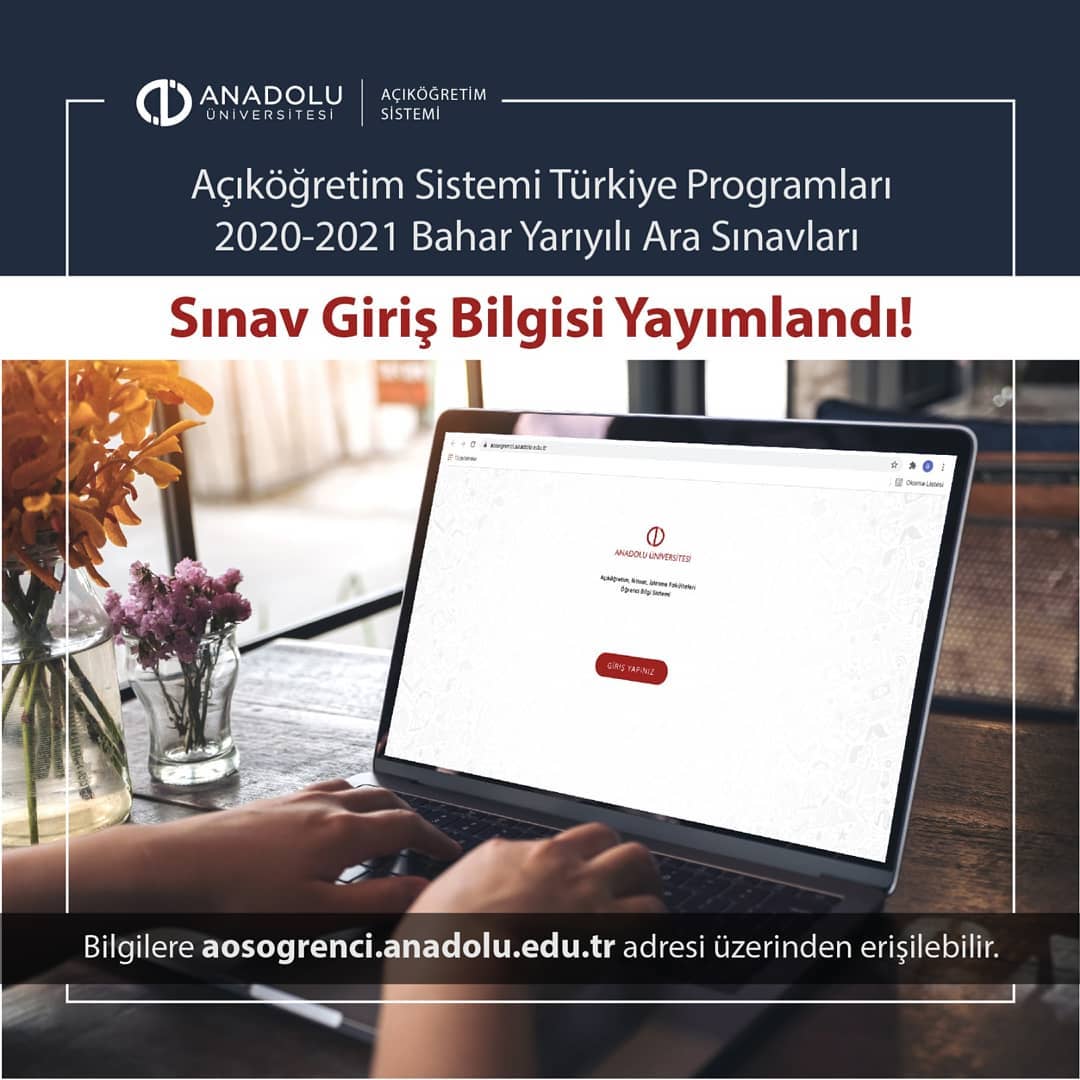 AÖF vize sınavları için duyuru yapıldı