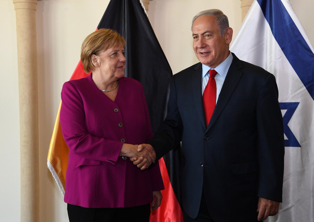 Merkel’den İsrail’e destek: Gazze’den İsrail’e yapılan saldırılar kınandı