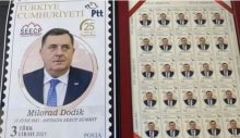 PTT’nin puluna Dodik’in resminin bastırılması tepki çekti! ‘Bu yanlış acilen düzeltilmeli’