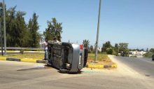 Girne’de dikkatsizlik kaza getirdi