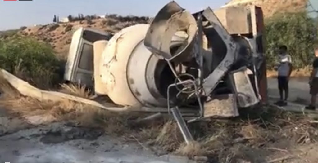 Girne-Değirmenlik yolunda kaza! 5 kişi yaralandı