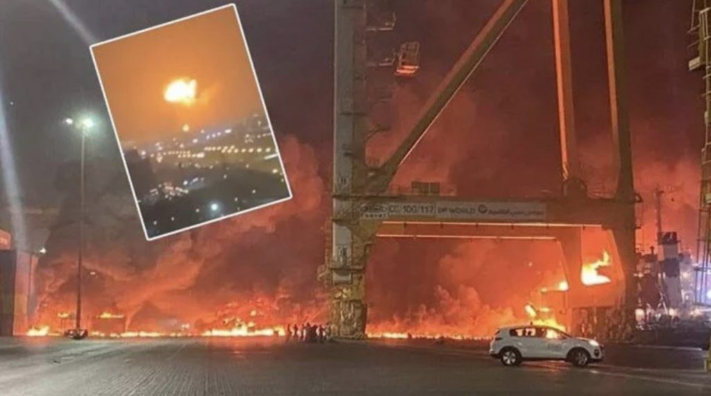 Dubai’de şiddetli patlama