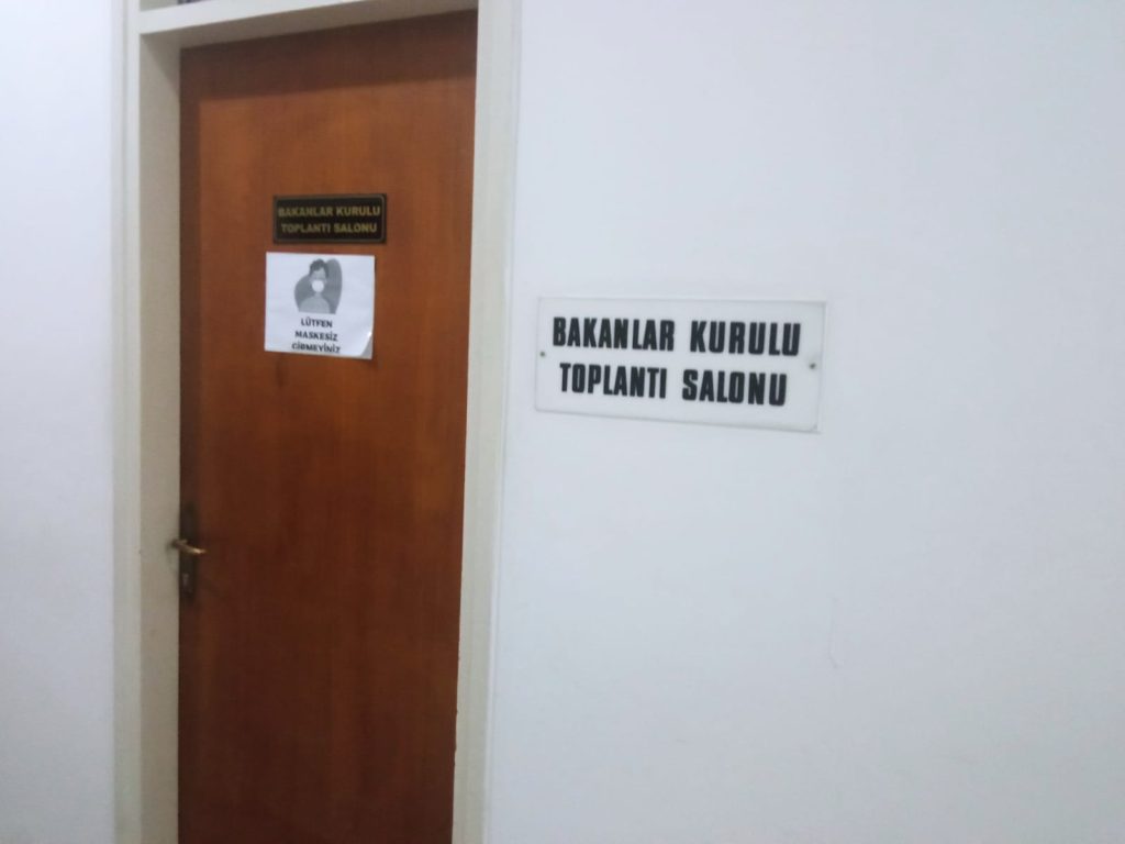 bakanlar kurulu toplantı salonu