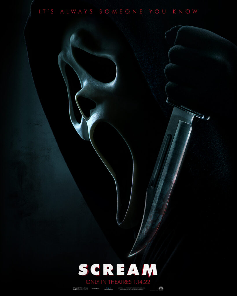 “Scream” serisinin 5. filmi 14 Ocak 2022’de sinemalarda