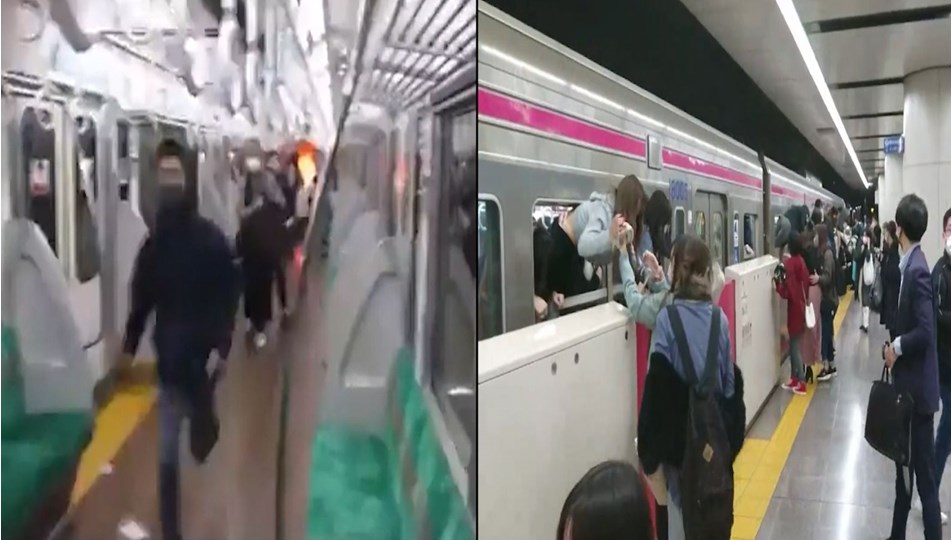Tokyo’da metroda bıçaklı ve asitli saldırı: En az 15 yaralı