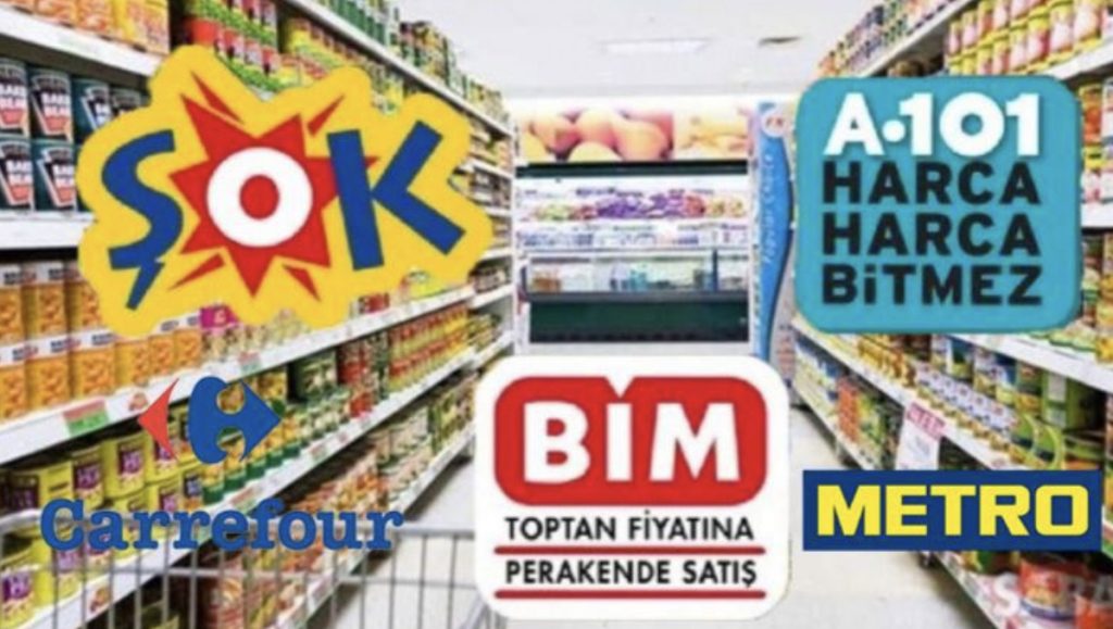 Türkiye’de 5 zincir markete ceza!