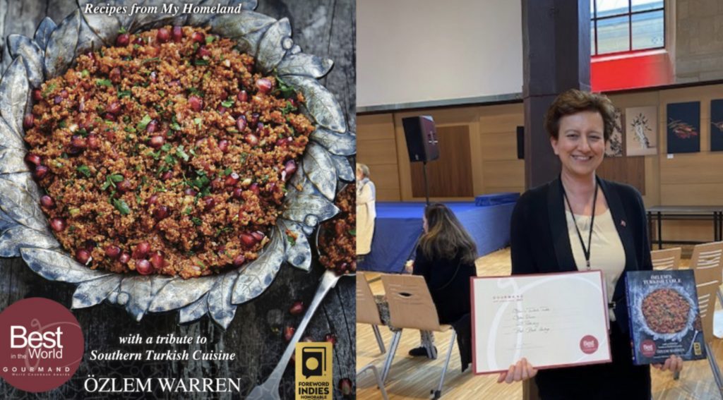 Özlem Warren, ‘En iyi Gıda Mirası Kitap’ ödülüne layık görüldü