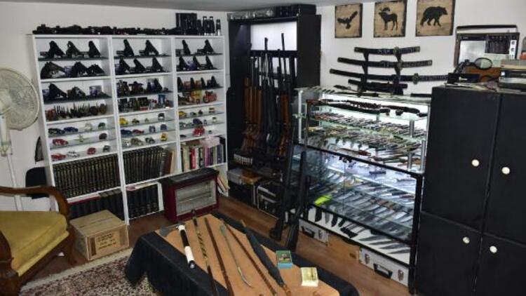 Kaçakçılık şüphesiyle baskın yapılan evden mühimmat çıktı