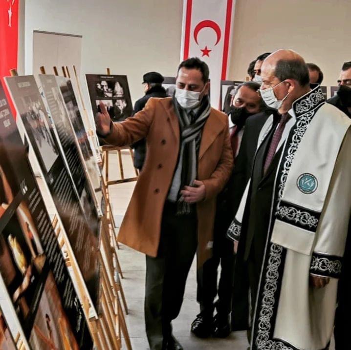 Kayseri’de Denktaş Sergisi Açıldı