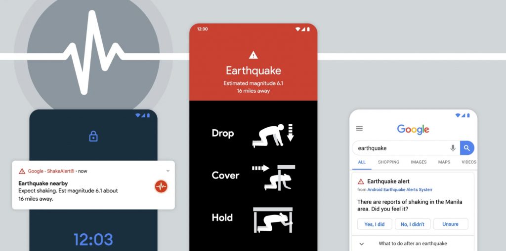Google, Android Deprem Uyarı Sistemi’ni tanıttı