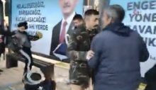 Adana’da bir kadın, kendisini taciz etmeye çalışan kişiyi durakta tekmeledi