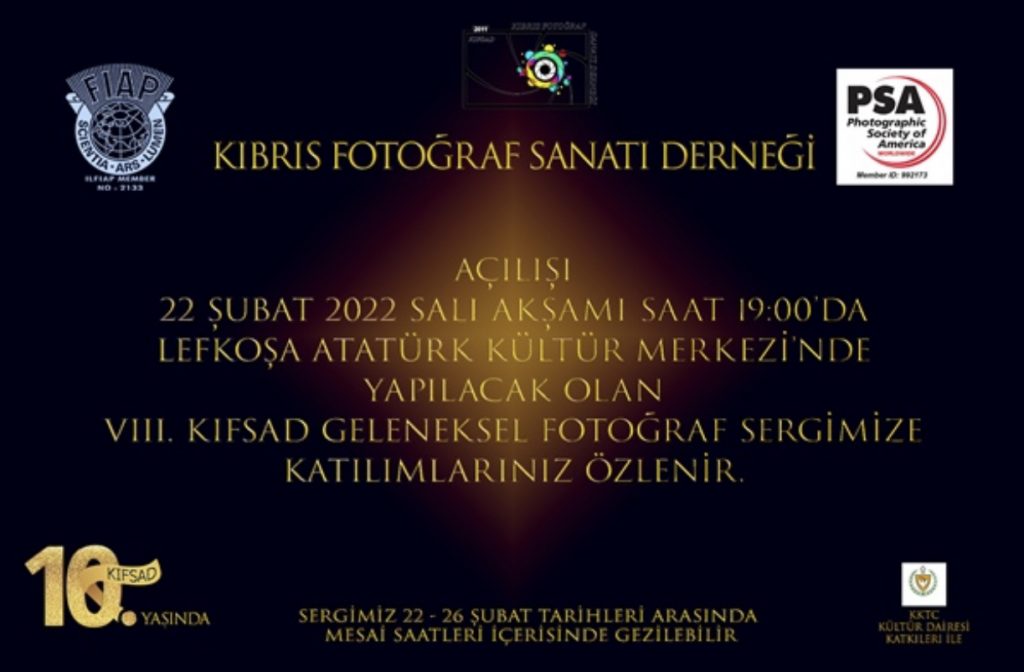 KIFSAD Fotoğraf Sergisi 22 Şubat’ta açılacak