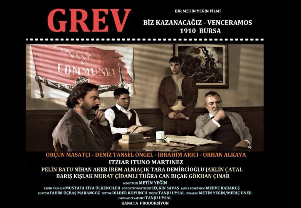 “Grev” filmi  Arabahmet Kültürevi’nde gösterilecek