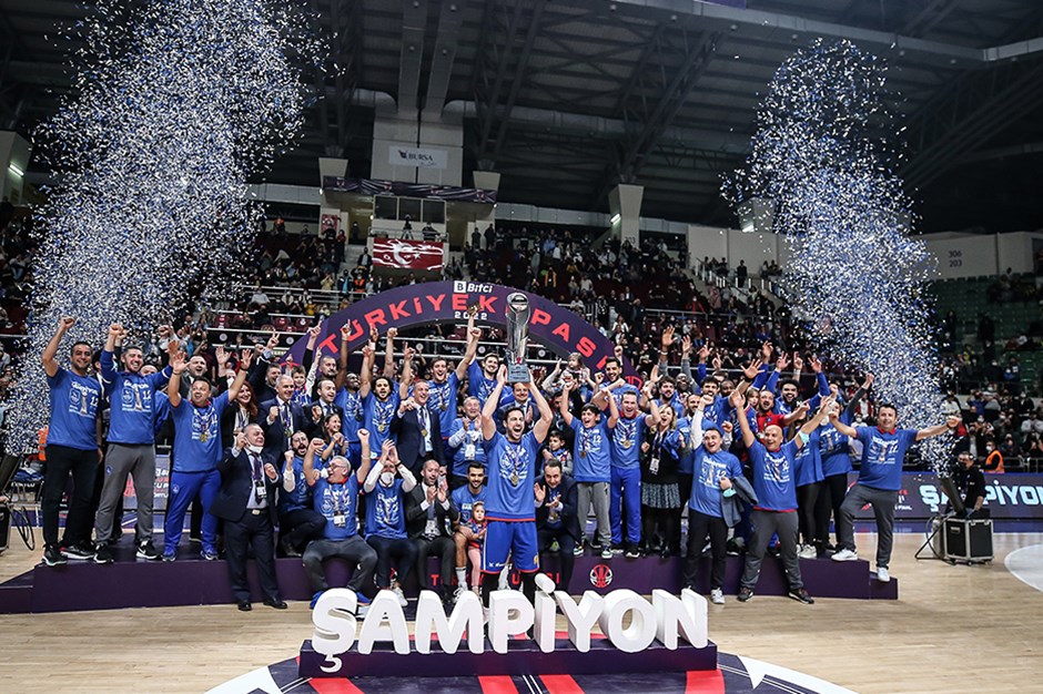 Bitci Türkiye Kupası’nda şampiyon Anadolu Efes
