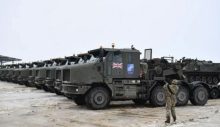 İngiltere’nin gönderdiği Challenger-2 tankları Ukrayna sınırına ulaştı