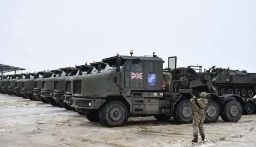 İngiltere’nin gönderdiği Challenger-2 tankları Ukrayna sınırına ulaştı