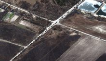 64 km’lik Rus askeri konvoyu Kiev’e yaklaşıyor!