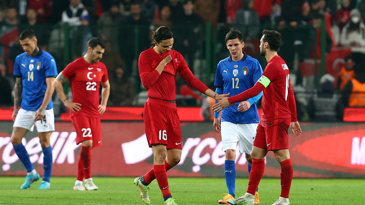 Türkiye, İtalya’ya 3-2 mağlup oldu