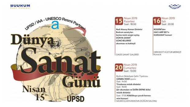 Kültür Dairesi Dünya Sanat Günü’nde Sanat İnsanları ve Eğitimcileri Onurlandıracak