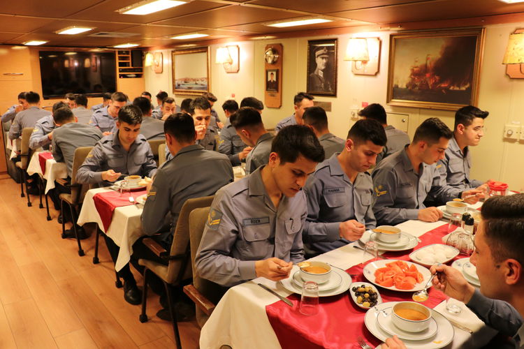 Mavi vatan nöbetinde ilk sahur heyecanı