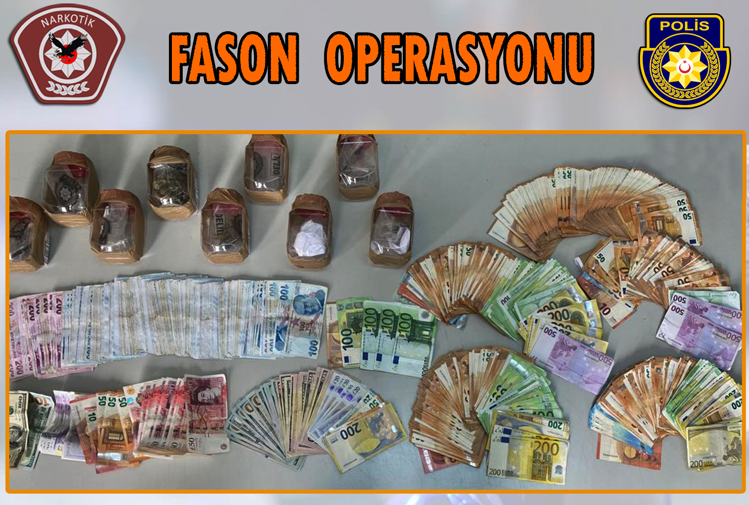 Narkotikten ‘Fason Operasyonu’