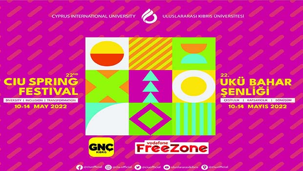 UKÜ Bahar Şenlikleri, verilen pandemi arasından sonra bu yıl ‘çeşitlilik, kapsayıcılık ve dönüşüm’ temaları ile 10-14 Mayıs tarihleri arasında gerçekleştirilecek.
