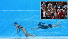 Su sporları şampiyonasında bayılan ABD’li yüzücü Anita Alvarez ölümden döndü