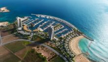 Ay Napa marinası açıldı