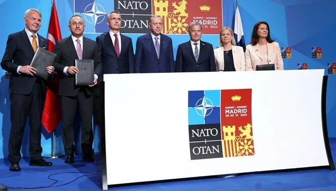 4’lü zirve sonrası mutabakat: Türkiye-İsveç-Finlandiya ortak bildirisi imzalandı